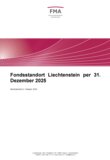 Fondsstandort Liechtenstein 2. Halbjahr 2025