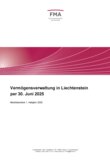 Vermögensverwaltung in Liechtenstein per 30. Juni 2025 